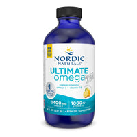 Ultimate Omega Xtra Liquid - Lemon, 8 oz, 48 Servings