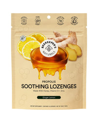 Ginger Lemon Propolis Soothing Lozenges