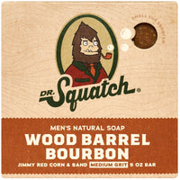 Wood Barrel Bourbon Bar Soap for Men