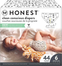 Baby Diapers, Size 6 (35+ lbs) 44 Count