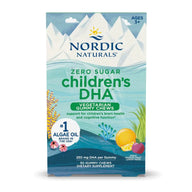 Zero Sugar Children’s DHA Vegetarian Passion Fruit Lemon Gummies, 30 Servings