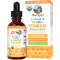 Organic Vitamin D3 Drops, 90-150 Servings