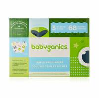Triple Dry Baby Diapers, Size 3, 68 ct
