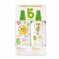 Outdoor Essentials: SPF 50 Sunscreen Spray and Bug Spray - 2 Pack Combo