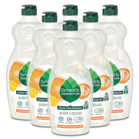 Clementine Zest Lemongrass Dishwashing Soap - Pack of 6