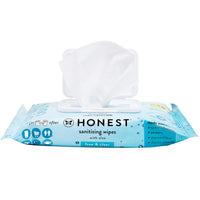Free + Clear Sanitizing Alcohol Wipes, 50ct