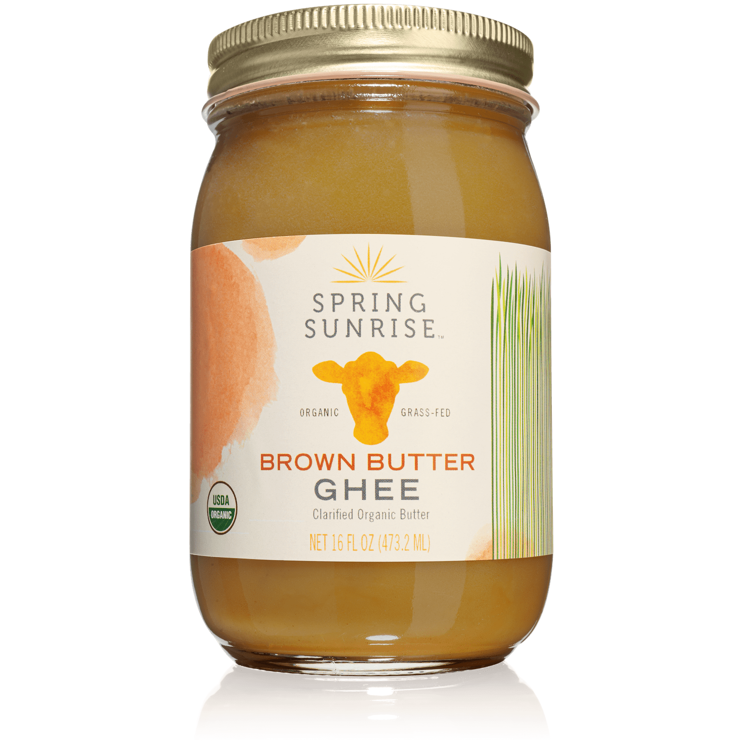 Organic Grass-Fed Brown Butter Ghee