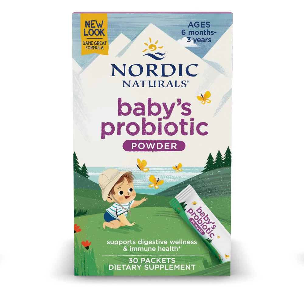 Baby’s Probiotic Unflavored Powder, 30 Servings
