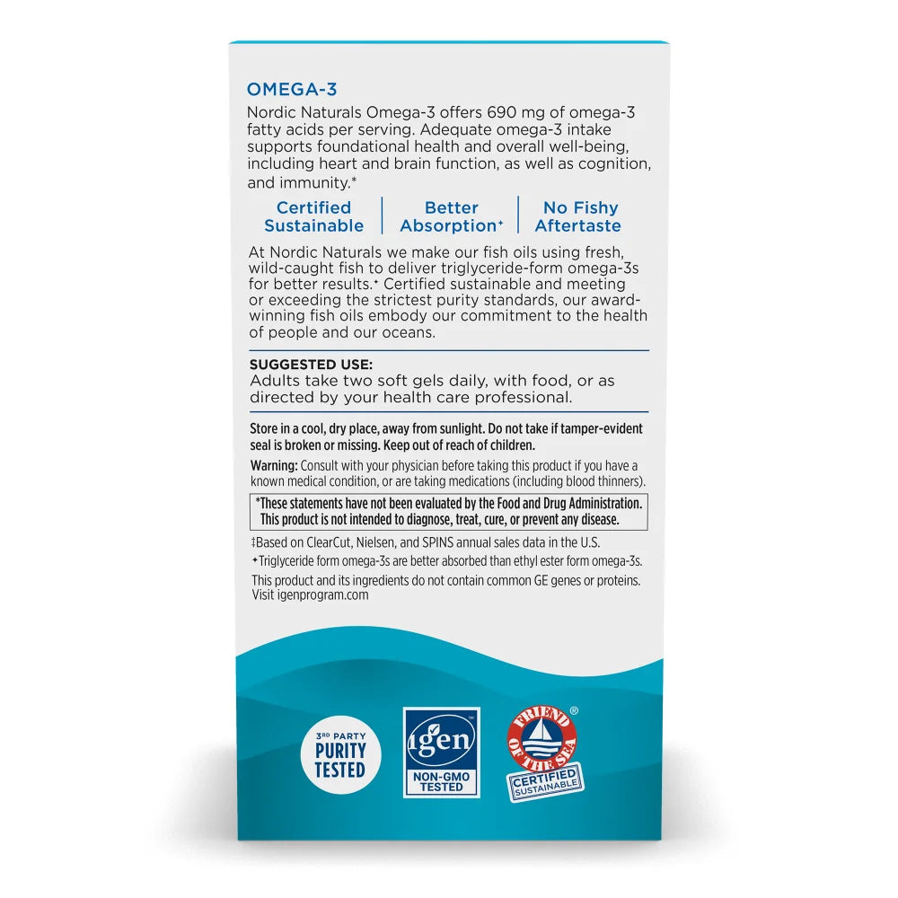 Omega-3, 90 servings
