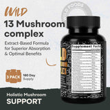 13 Mushroom Complex - Immunity and Longevity Support