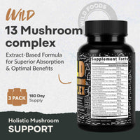 13 Mushroom Complex - Immunity and Longevity Support