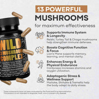13 Mushroom Complex - Immunity and Longevity Support