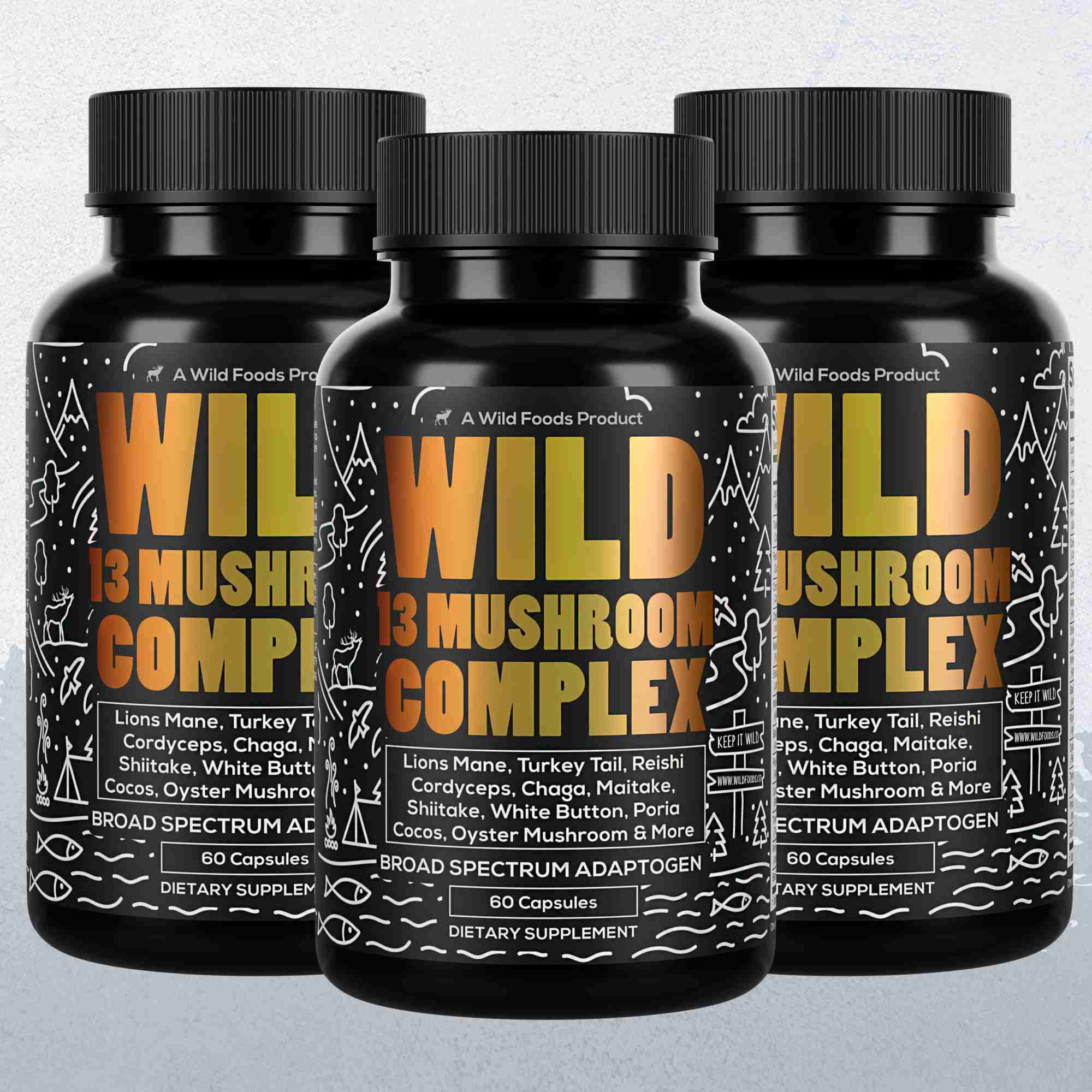 13 Mushroom Complex - Immunity and Longevity Support