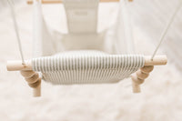Indoor Swing – Greige/Vanilla Stripe