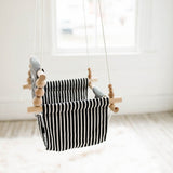 Indoor Swing – Classic Black White Stripe