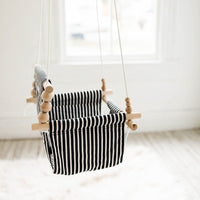 Indoor Swing – Classic Black White Stripe