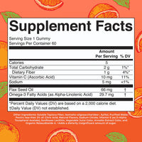 Vegan Omega 3 Gummies, 60 Servings