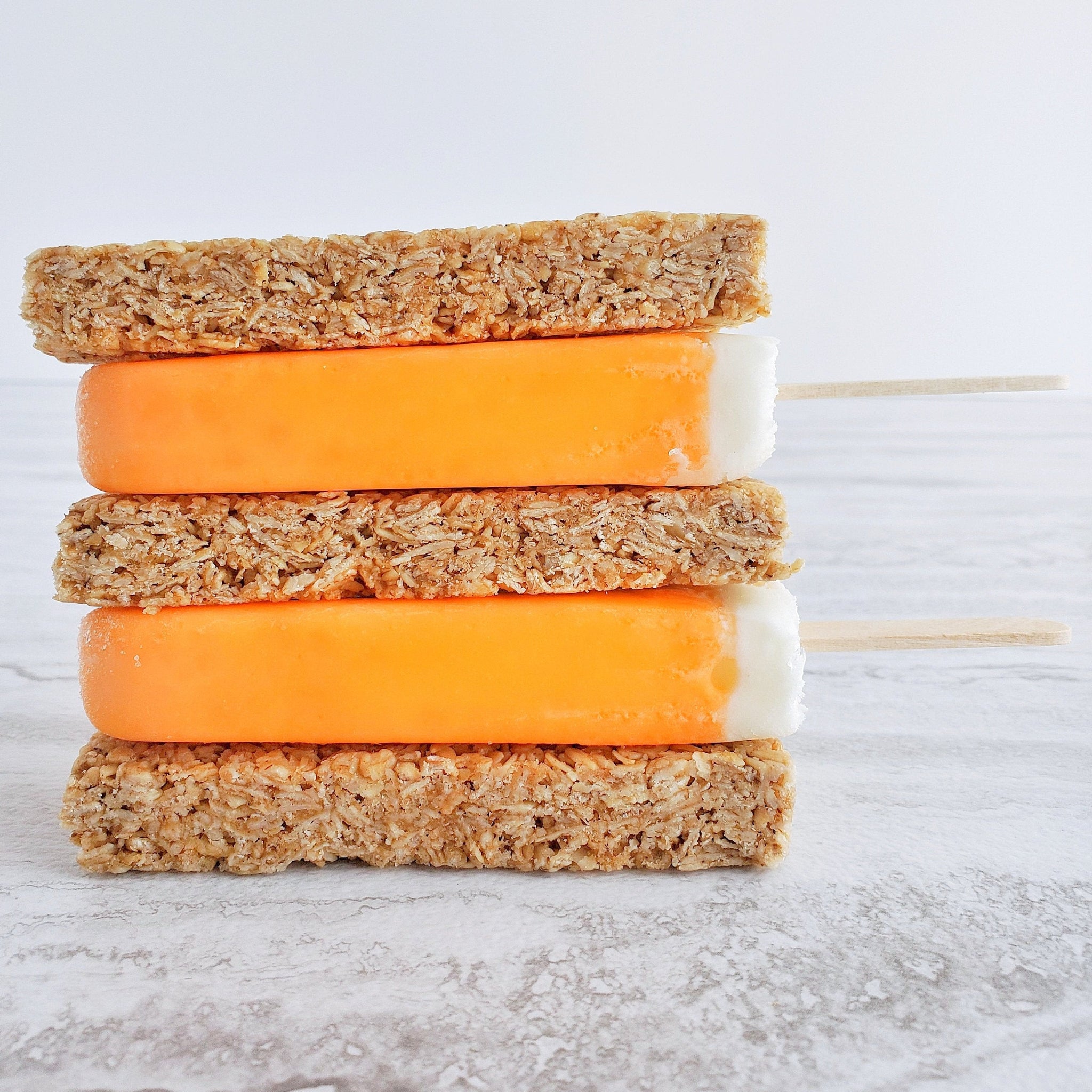 Orange Vanilla Granola Bars