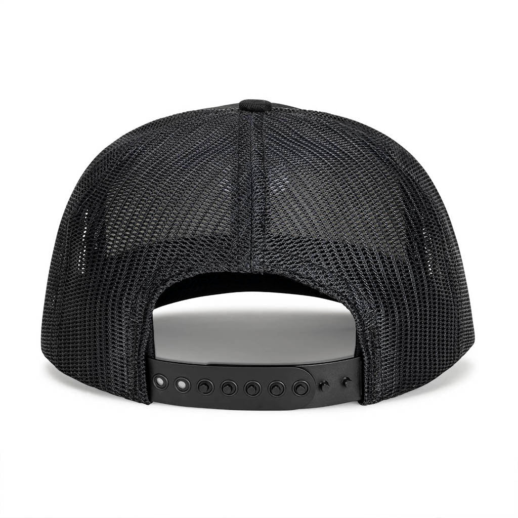 Puff Embroidered Mesh Hat