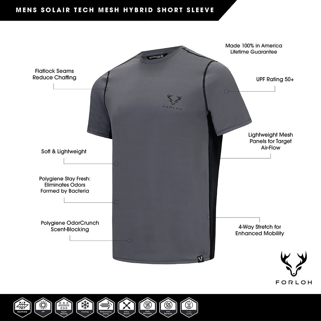 Men's SolAir Tech Mesh SS Shirt