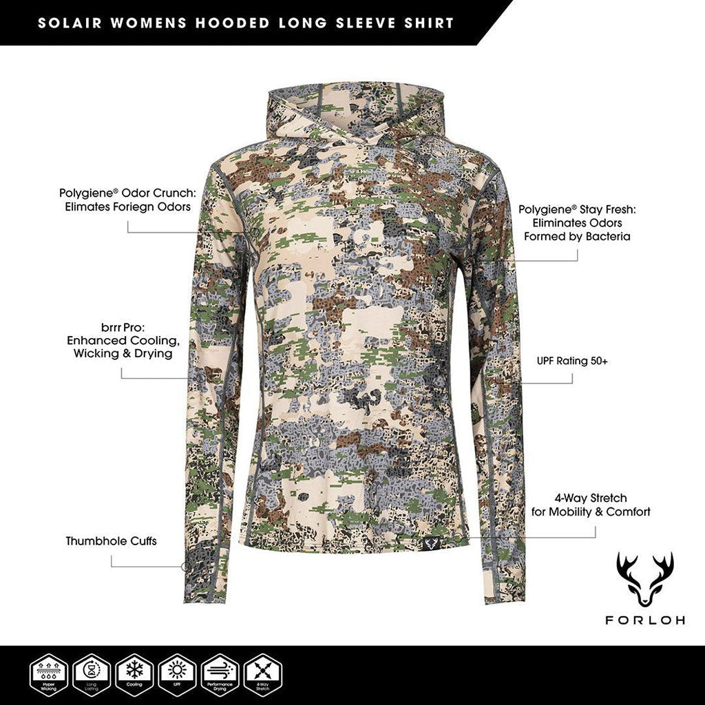 Women's SolAir Hooded LS Shirt