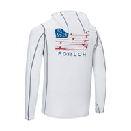 SolAir USA Fish Flag Hooded LS