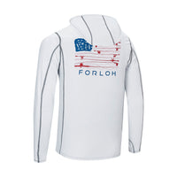 SolAir USA Fish Flag Hooded LS