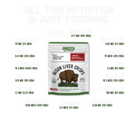 Bison Liver Crisps - 100% Grass-Fed/Finished