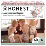 Clean Conscious Diapers, Size 4 (22-37 lbs), 60ct