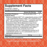 3-in-1 Daily Women's Health Pre, Pro and Postbiotic Capsules, 30 Servings