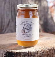 100% Raw Clover Honey