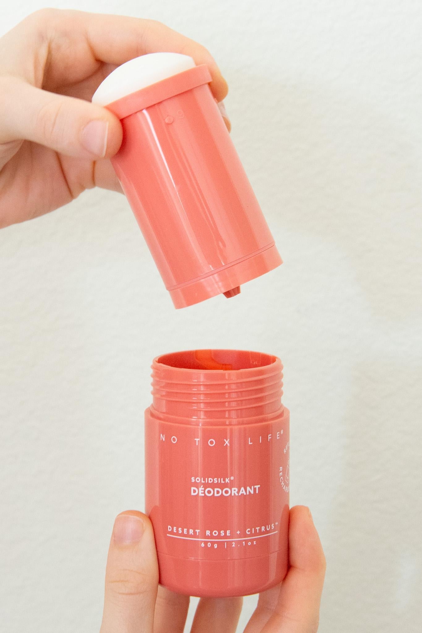 SOLIDSILK® Deodorant (Desert Rose + Citrus) - Extra Strength