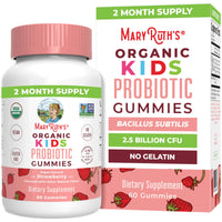 Organic Kids Strawberry Probiotic Gummies, 60 Servings