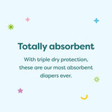 Triple Dry Baby Diapers, Size 3, 68 ct