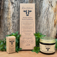 Boar Bristle Oral Care Set