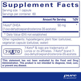 7-Keto DHEA, 60 Servings
