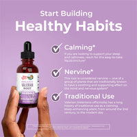Organic Valerian Root Liquid Drops, 60 Servings