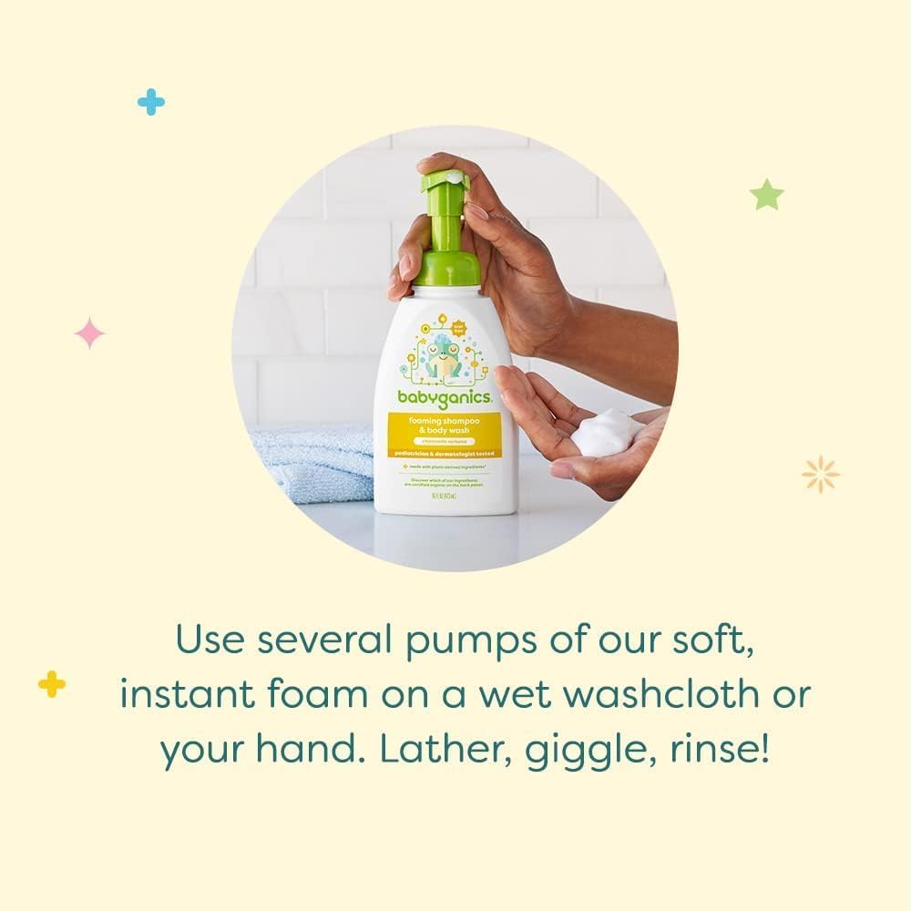 Chamomile Verbena Baby Shampoo + Body Wash