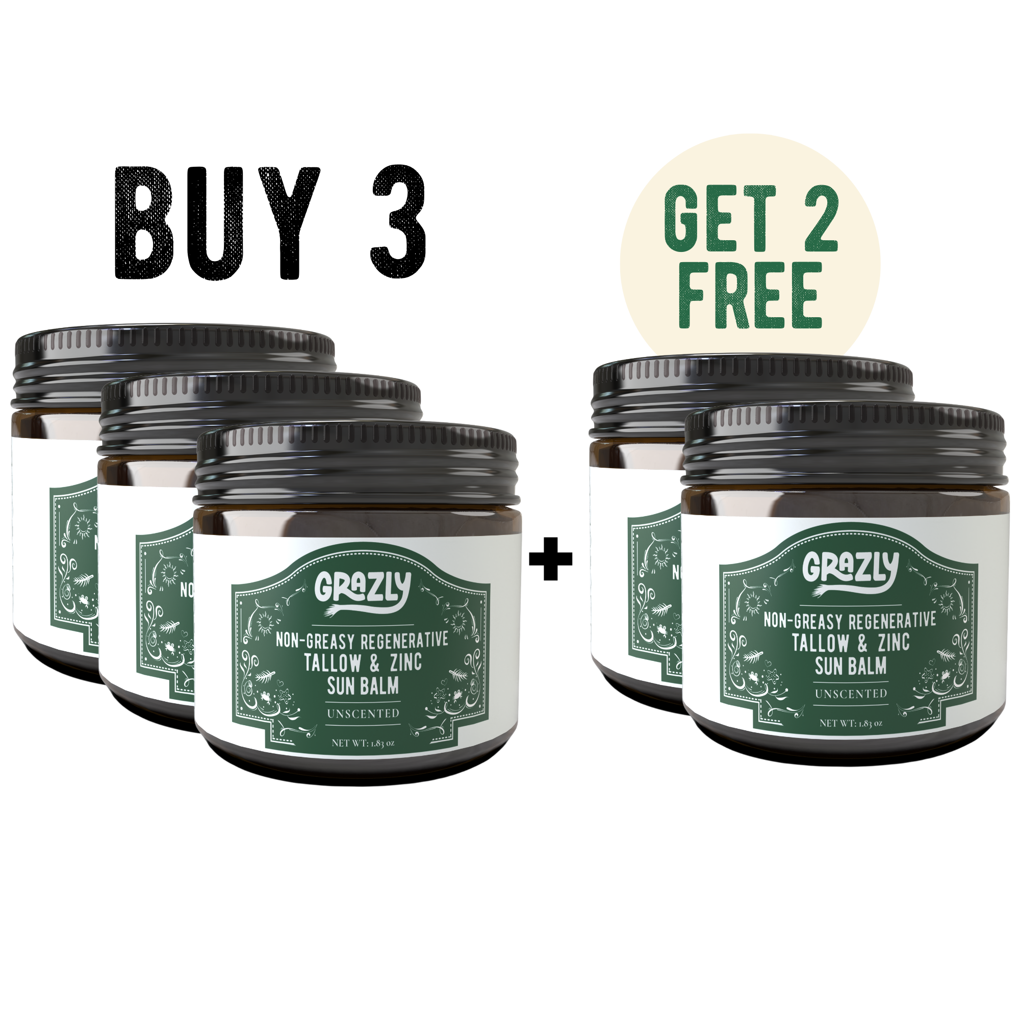 Regenerative Tallow & Zinc Sun Balm