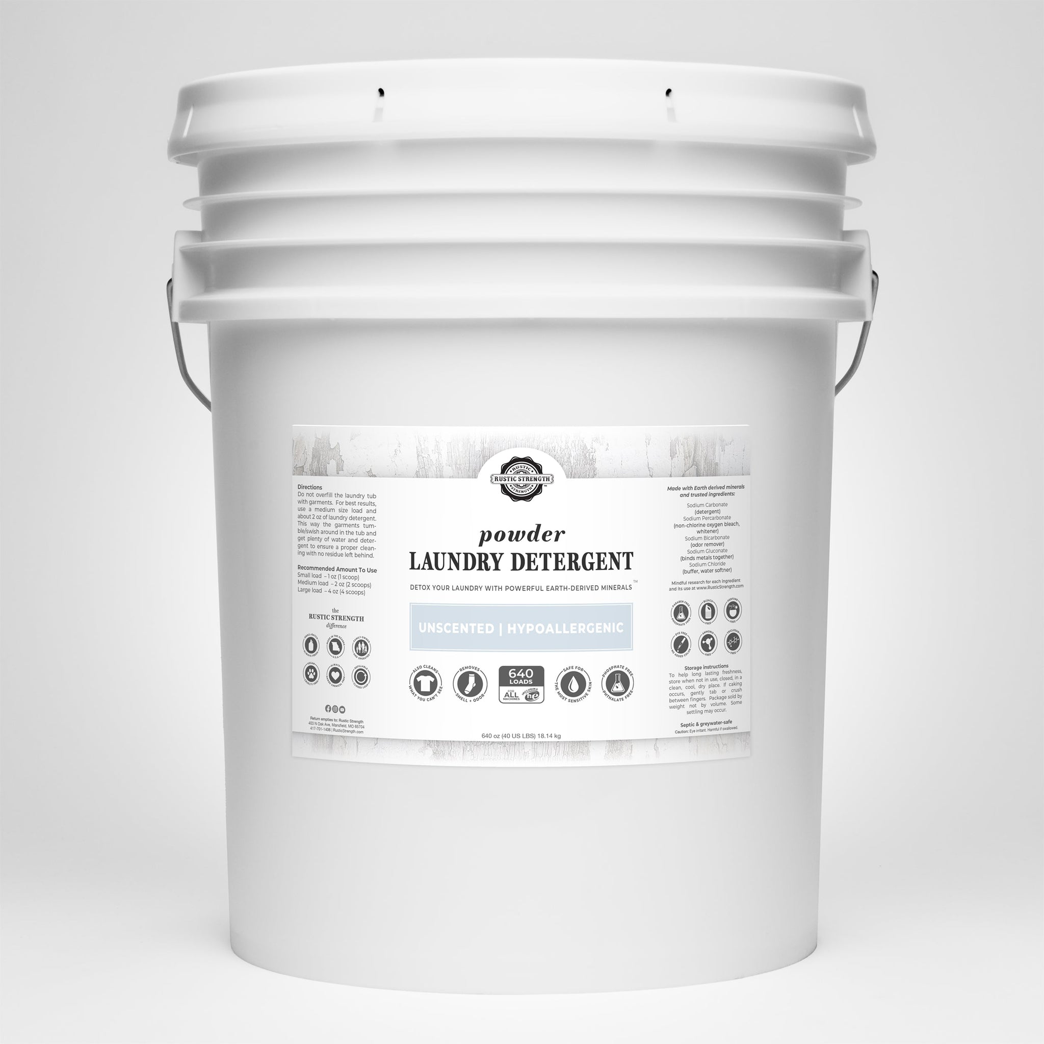 Powder Laundry Detergent - Unscented