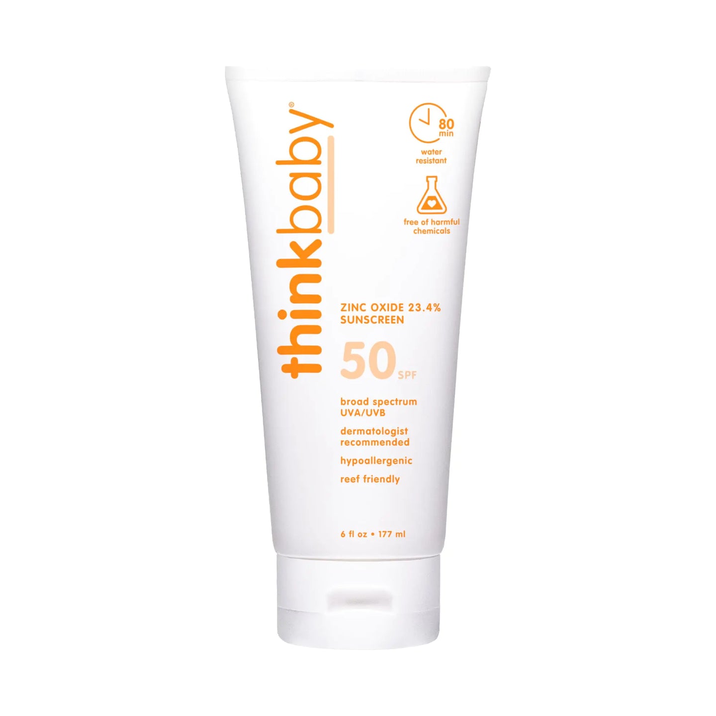 SPF 50+ Baby Mineral Sunscreen, 6oz