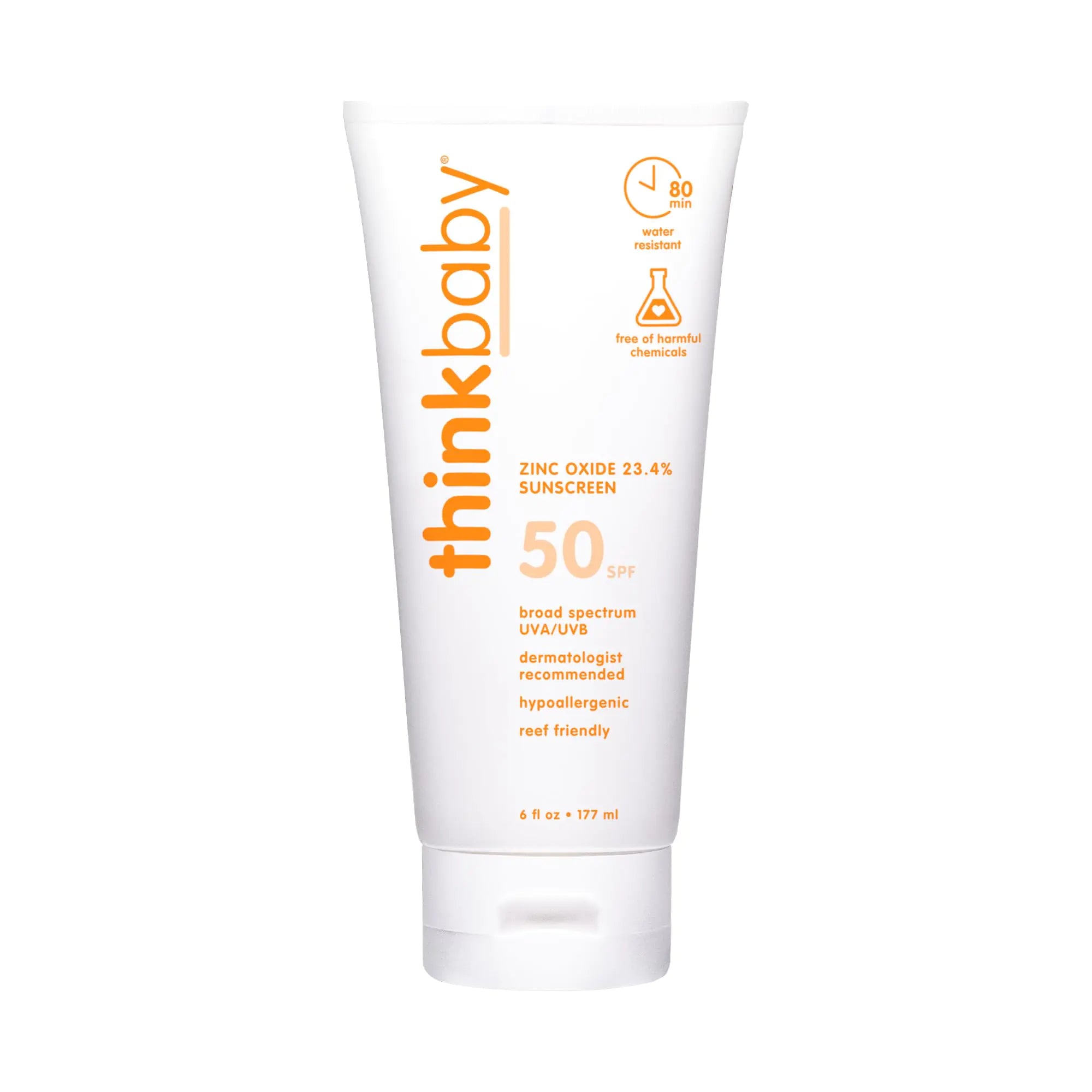 SPF 50+ Baby Mineral Sunscreen, 6oz