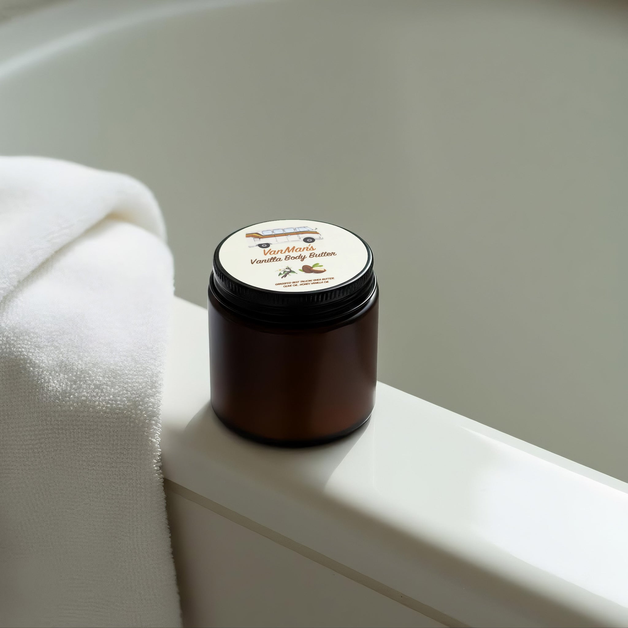 Whipped Body Butter with Tallow