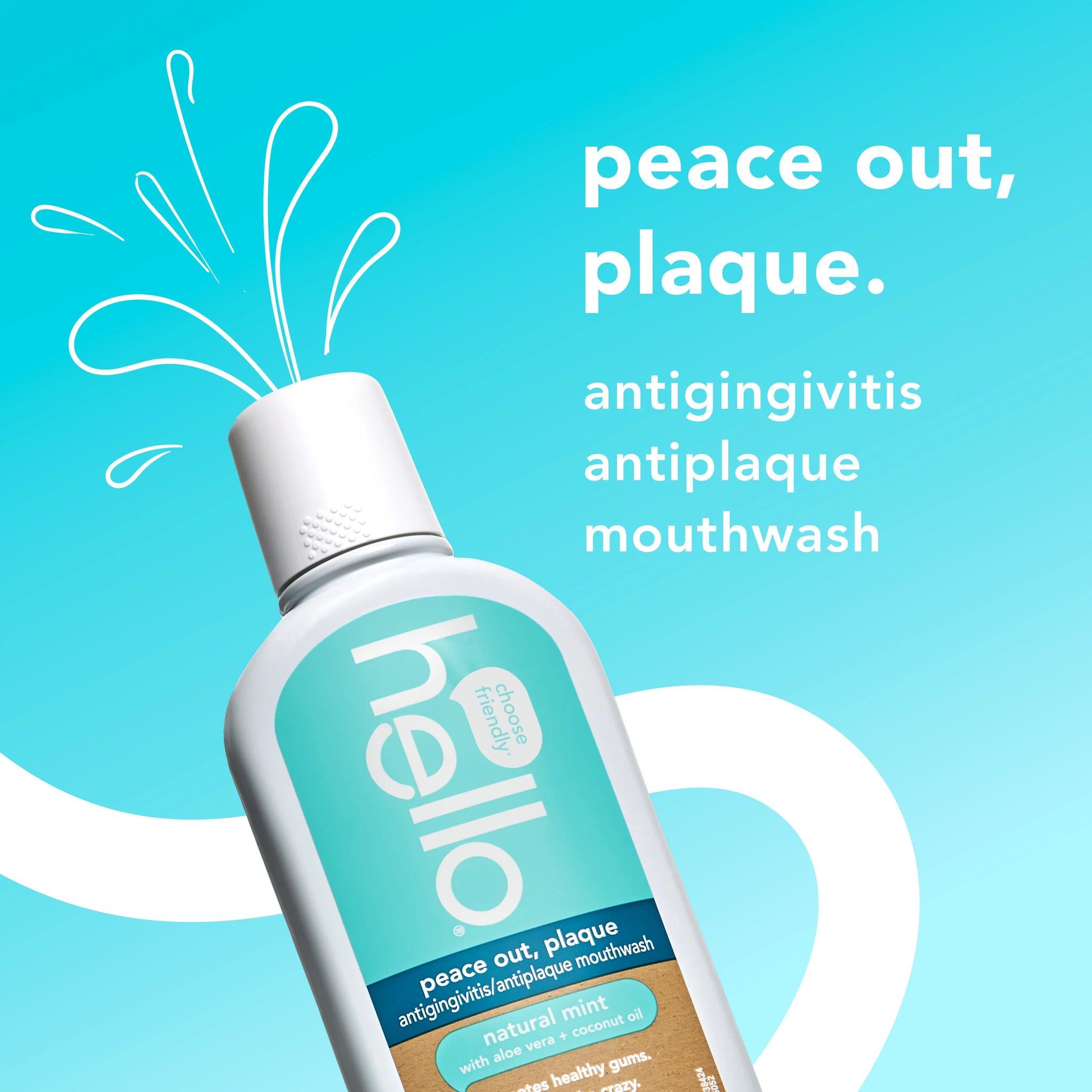Antiplaque + Whitening Fluoride-Free Toothpaste 2 Pack and Antigingivitis Mouthwash