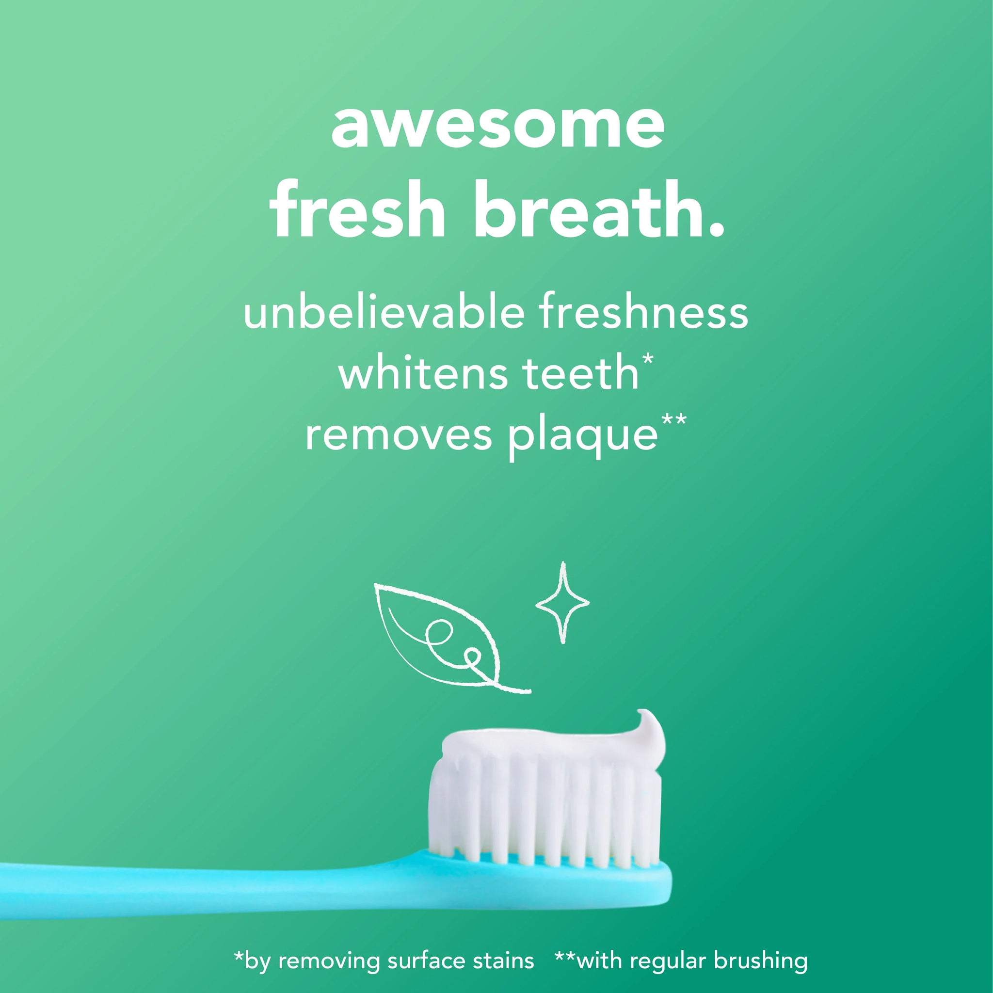 Super Fresh + Friendly Fluoride-Free Natural Spearmint Toothpaste - 3 Pack