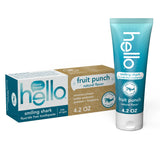 Fruit Punch Smiling Shark Fluoride-Free Toothpaste for Kids