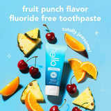 Fruit Punch Smiling Shark Fluoride-Free Toothpaste for Kids