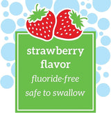 Strawberry Fluoride-Free Toothpaste for Babies