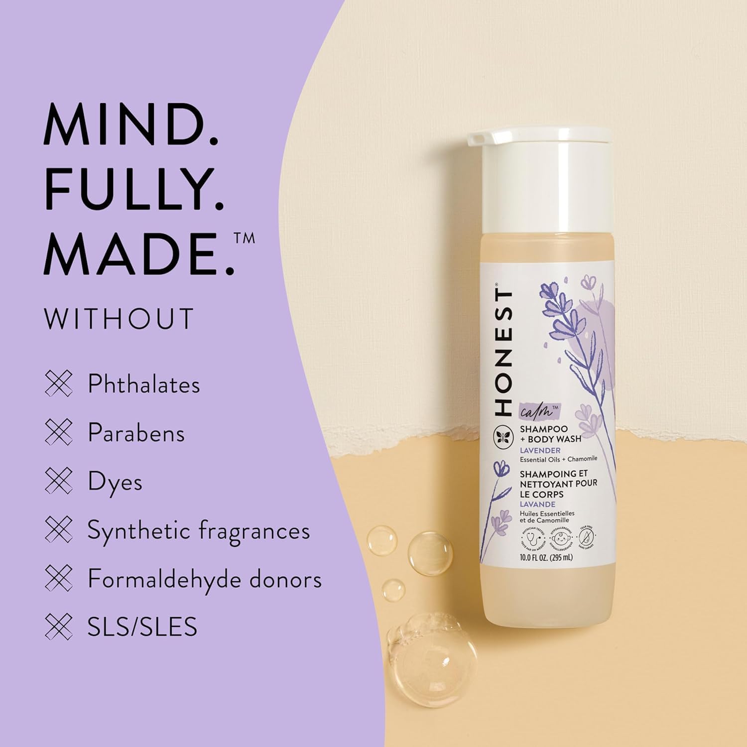 Calm Lavender Conditioner & 2-in-1 Cleansing Shampoo + Body Wash Duo