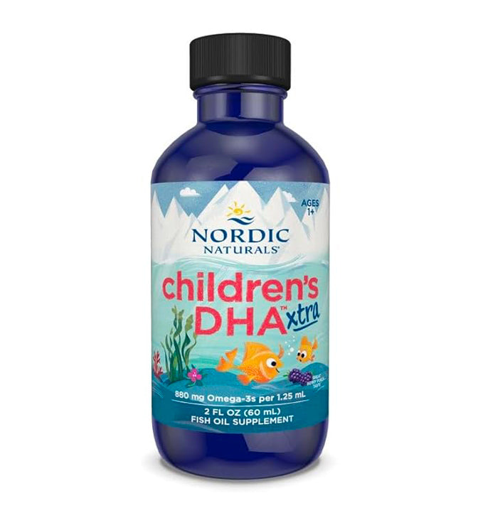 Children’s DHA Xtra Berry Punch Liquid, 48 Servings